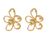 Iris earrings