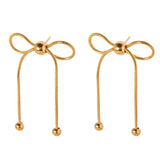 Bow earrings