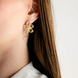 Iris earrings