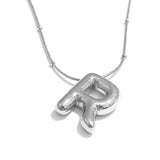 Ballon initial necklace