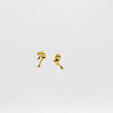 Small honey drop earrings